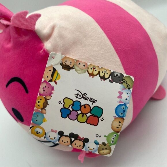 Cheshire Cat Tsum Tsum Plush Medium 8" Disney Alice in Wonderland Plush Stuffed - Picture 4 of 5